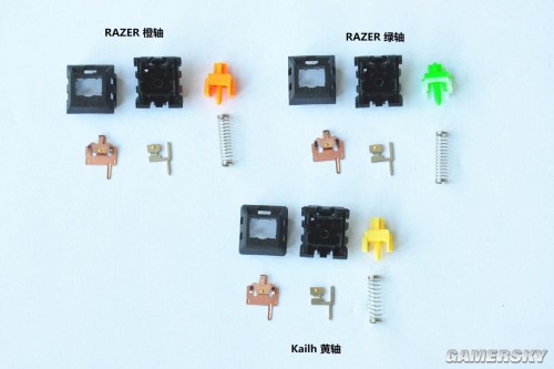 凯华 雷蛇以及雷柏机械键盘轴对比AG真人游戏平台CHERRY(图4)